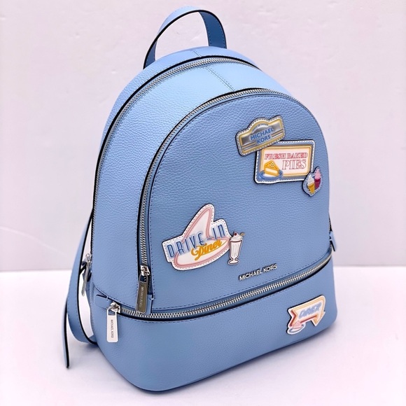 Michael Kors Medium Embellished Backpack Light Sky main image 14
